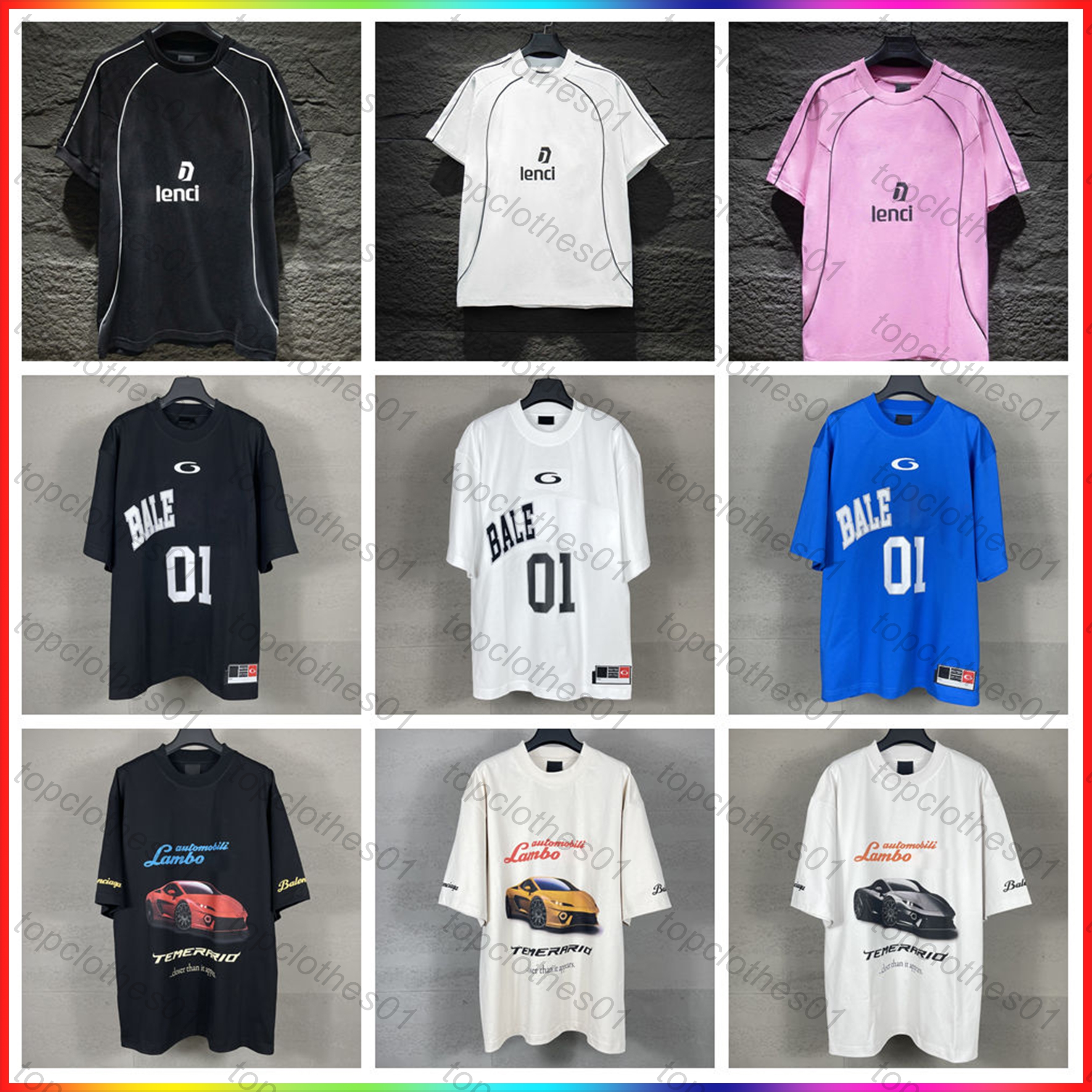 5A shirts for men designer clothes men t shirts Popular Fashion Popular High Street Tees Men Round Neck Embroidered and printed graphic tee American Summer Shirts