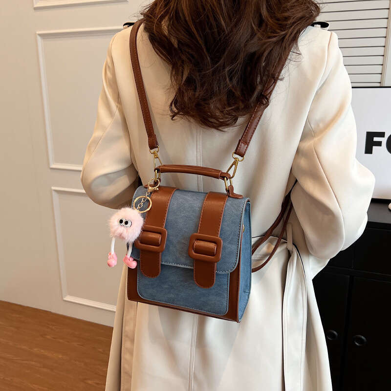 Japanese Style Small New Fashion Casual Women Handbag Korean Version School Bag High-end Feel Outdoor Backpack
