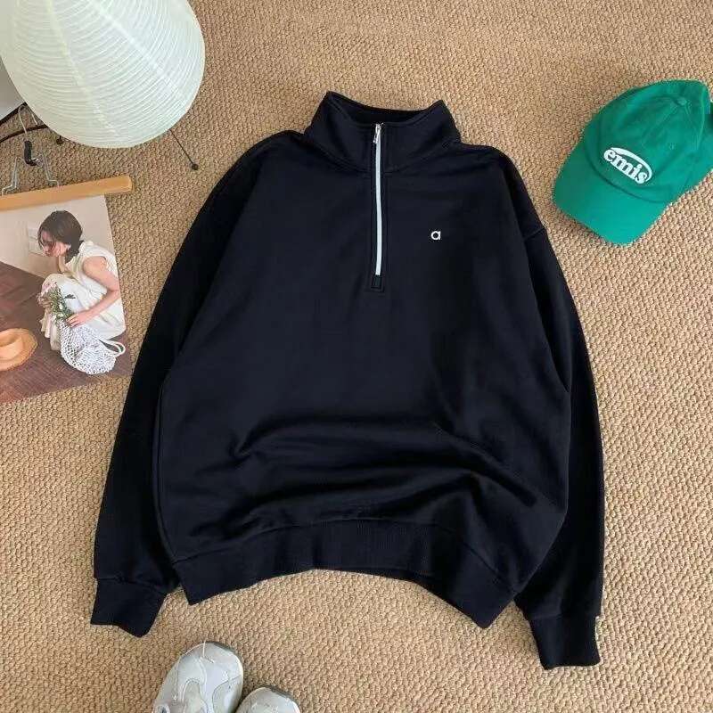 Women alonessitys Mens Sets Designer Quarter Zip Sweatshirt Sweatpants Pullover Hoodie women alonessitys Jacket Pullover Yoga 1/4 Full Zip Neck Leg Pant Clothes 32