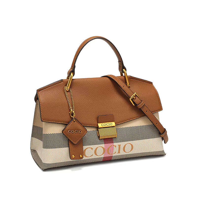 Cross-Border Hot-Selling Women's Product COCIO New High-Quality Himalayan White Handbag Messenger Bag