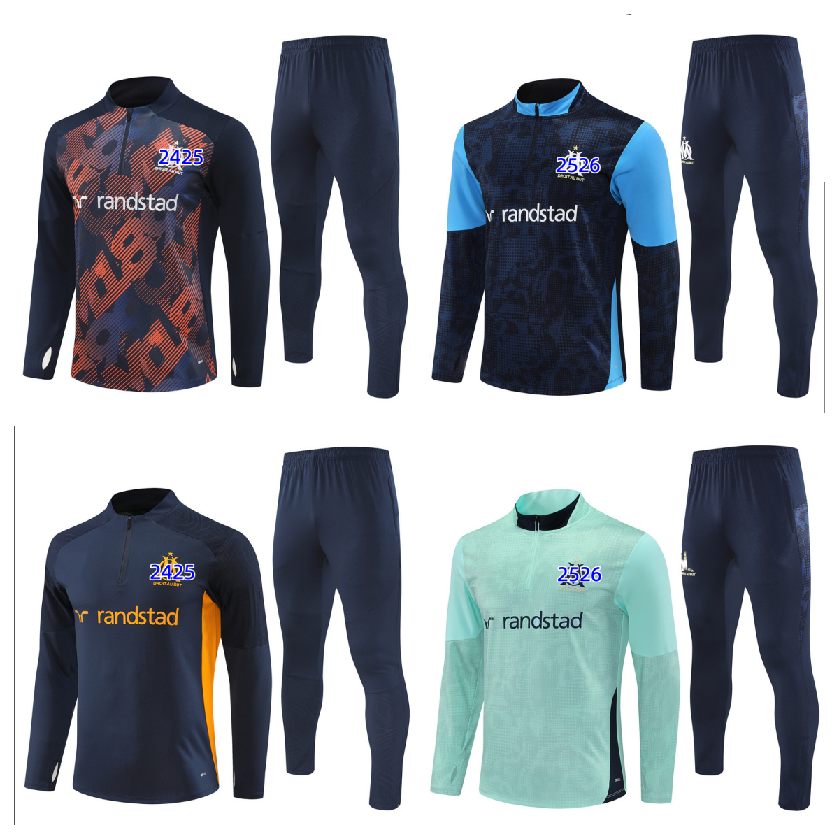 MarseillesA kids soccer tracksuits 2026 27 MILIK PAYET Marseilles fottball Training maillot de foot Olympique OM tracksuit football jogging