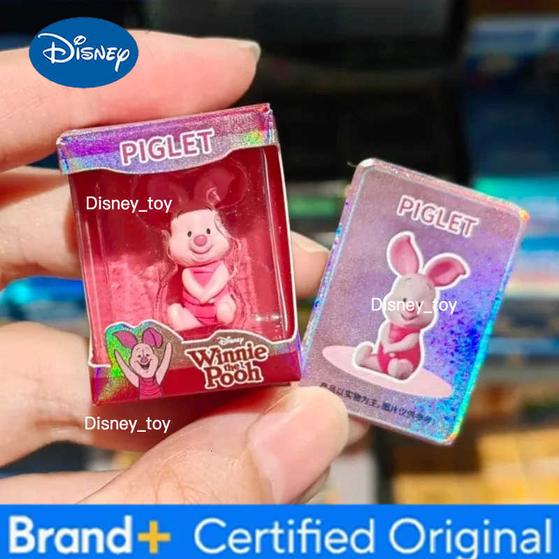 Disney Genuine Jandoon Winnie The Pooh Blind Box Doll Winnie Rice Grain Tigger Piglet Eeyore Action Figure Model Toy Collection Gift H251231