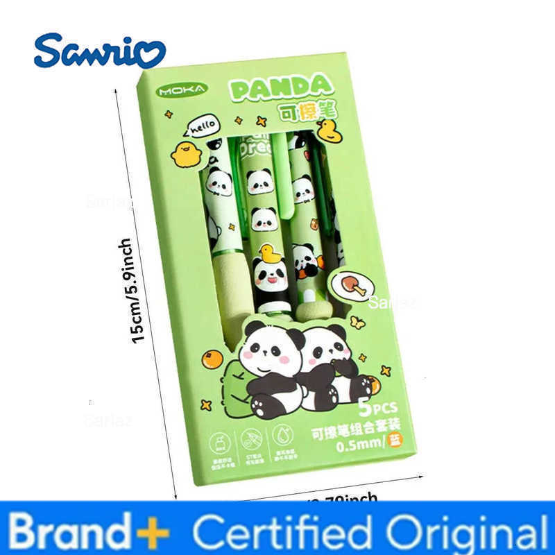 Sanrio Gel Pens Cute Capybara Kawaii Aesthetic Quickly-Drying Erasable Back To School Students Office School Supplies Stationery Set H251231