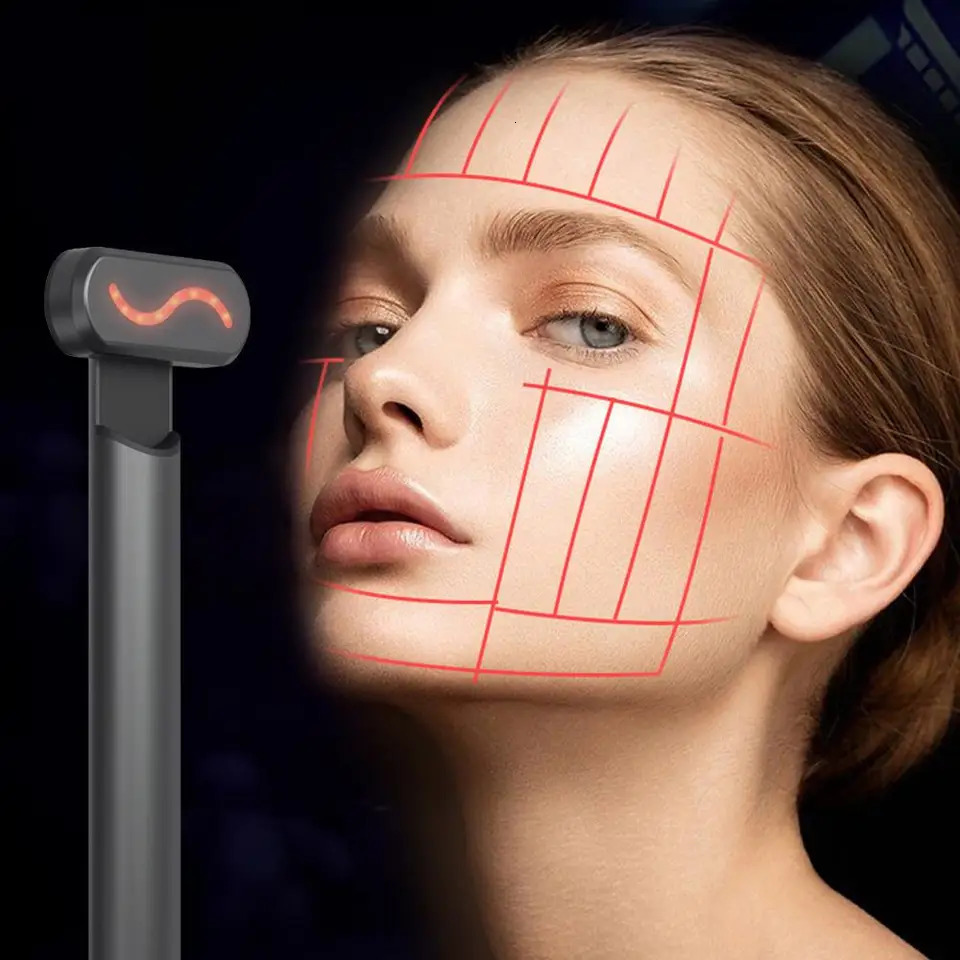 Beauty Wand RedLight Therapy LED Light 7 Colors Eye Massager for Skincare and Rejuvenation 251222