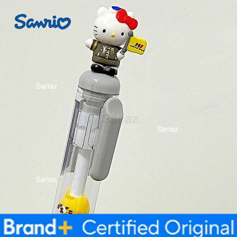 Sanrio Kawaii HelloKitty Beaded Gel Pen High Beauty Fun 05 Student Office School Supplies Gift Cartoon DIY Beaded Ballpoint Pen H251231