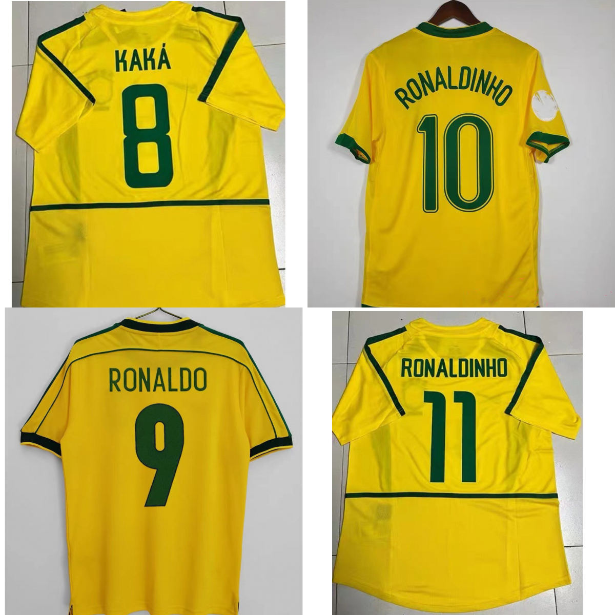 The 2026 Brazil World Cup home jerseys for both men and women, football shirts, men's youth and women's sports shirts, Brazil's breathable match and training jerseys