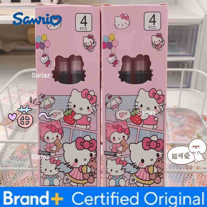 Sanrio Gel Pens 4 Pcs/Set Black Gel Pen Fine Point Gel Pen Ink Rollerball Pens for Smooth Writing 05mm Back to School Supplies H251231