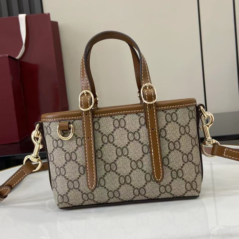 2026 gucciibags Designer Bag Tote bag GG handbag luxury leather shoulder bag fashion crossbody bag large capacity shopping bag