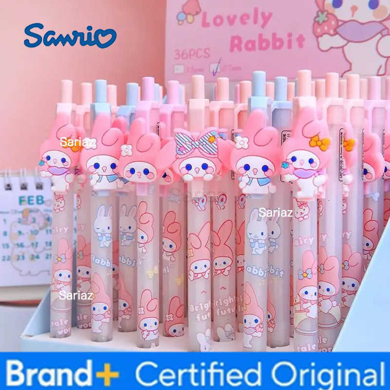 Sanrio 36 pcs/lot Kawaii Kuromi Mechanical Pencil Cute 05MM Drawing Writing Automatic Pen School Office Supplies H251231