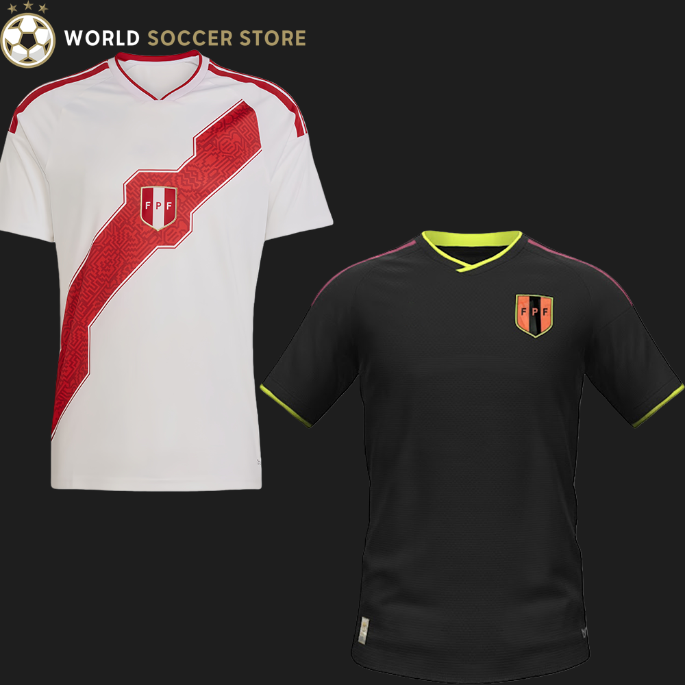 2026World Cup Peru National Football Team Jerseys 3XL 4XL GUERRERO TAPIA GRIMALDO CARRILLO LAPADULA CARTAGENA Home Away Authentic Player Customizations