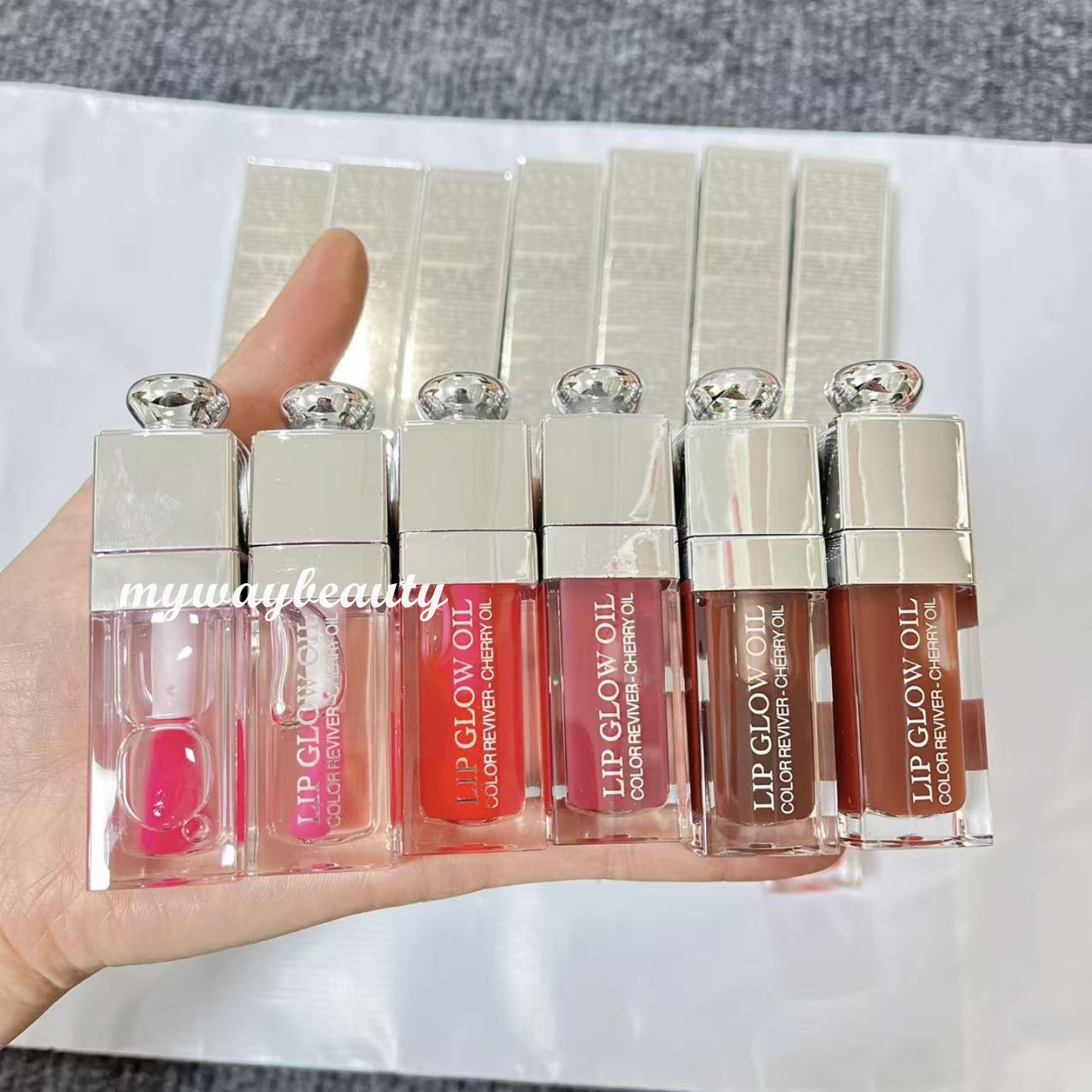 9 Colors Lip Oil 6ml Brand Makeup Lip Glow Oil Moisturizes Smooth Liquid Lipstick Cosmetics Free Ship