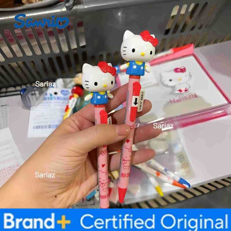 Sanrio Hello Kitty Pen Cute Cartoon Pen Retractable Ballpoint Pen Smooth Writing Ballpoint Pen Student Gift Christmas Gift H2512311