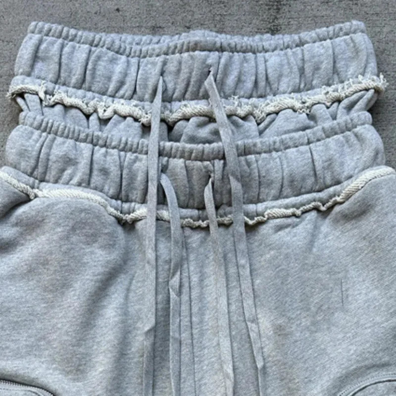 HKSH Summer Man High Street Darkwear Fake Two-Piece Double Waistband Trendy Pocket Niche Chic Casual Shorts Ins HK12677 251223