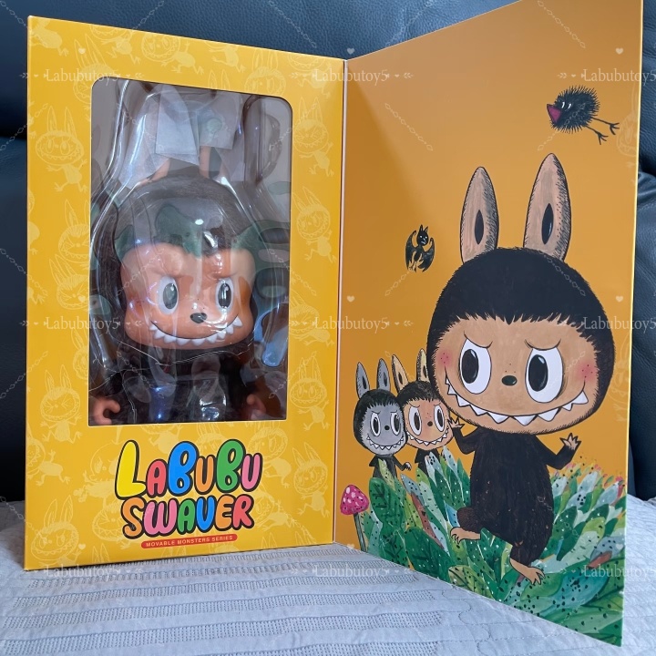 Original Quality Labubu Swaver HOW2WORK MOVABLE MONSTERS SERIES STS Exhibition Limited Edition Plush Doll 30cm yizhixing