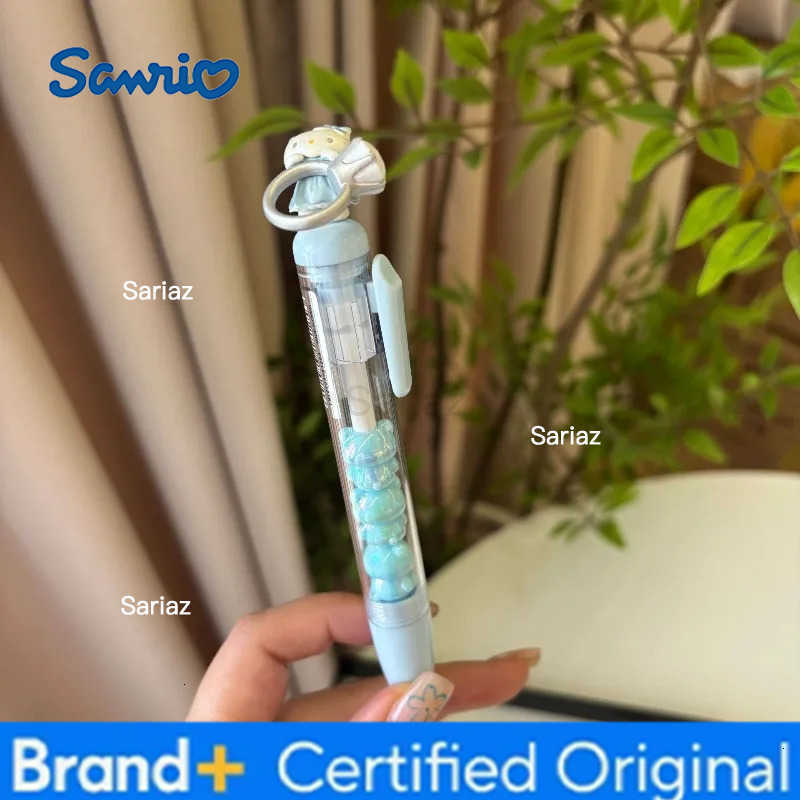 Sanrio Hello Kitty Neutral Pen Cute Cartoon Portable DIY String Music Silky Neutral Pen Office Desktop Supplies Student Gift Wholesale H251231