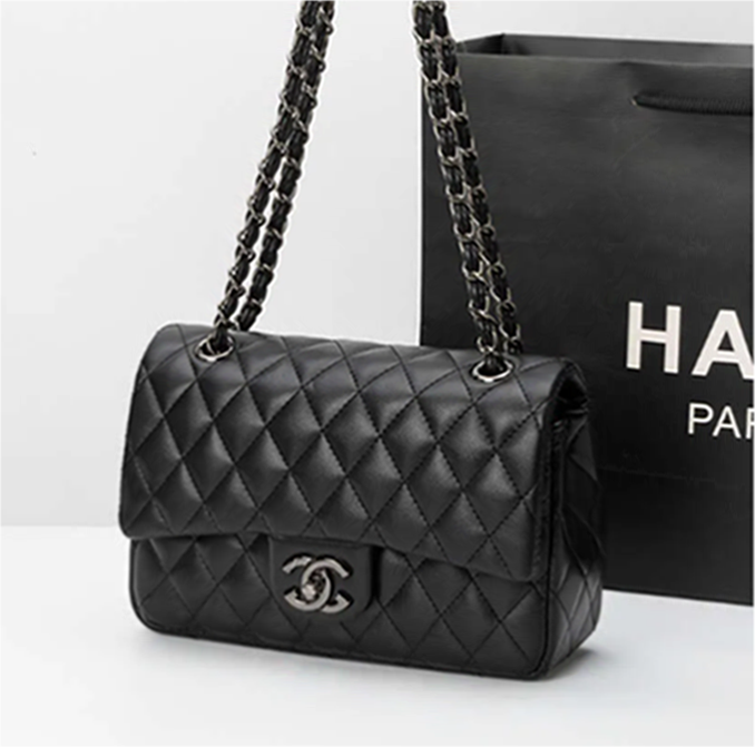 10A Caviar c Classic Designer bags Shoulder Bag Sheepskin Women's Crossbody Bags Diamond Pattern Metal Chain Doube C Letters Flap Closure Handbag CC bag 689