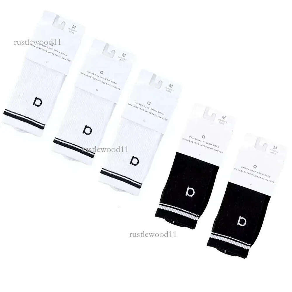 alosetslys socks designer 5Pairs Men's Socks Fashion Women Men Classic alosetslys Socks Solid Color Black White Grey Yoga Basketball Alonessitys Sports Socks 835