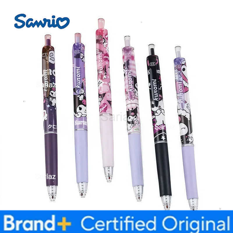 Sanrio click pen Kuromi cartoon pattern high-looking 05 quick-drying writing pen students only brush question gel pen wholesale H251231