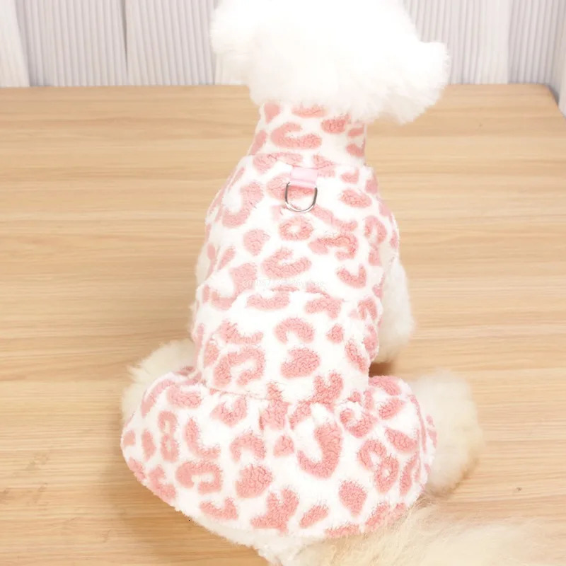 Winter Dog Dress Cat Puppy Apparel Yorkshire Shih Tzu Pomeranian Poodle Bichon Maltese Schnauzer Dogs Clothes Pet Clothing Skirt 251229 H260129