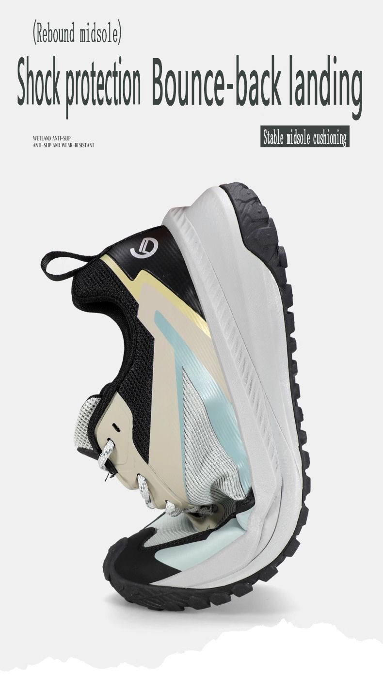 Men's and women's casual mountaineering couple's same style anti-skid hiking outdoor running shoes; cross-country.