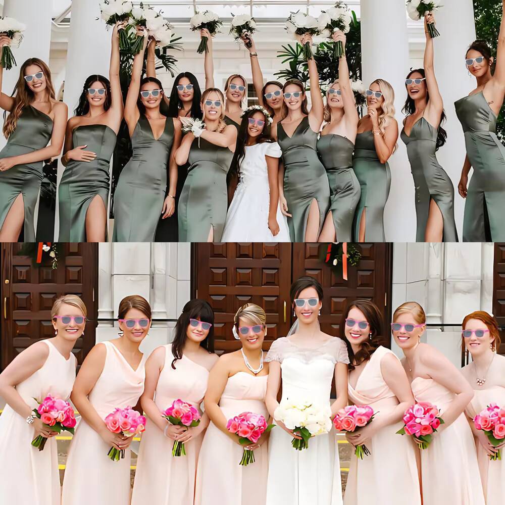 Lovatfirs Sunglasses for Party Women Men Kids Multicolor UV Protection Black White Rose red colors available ddmyshoesvip Z260305