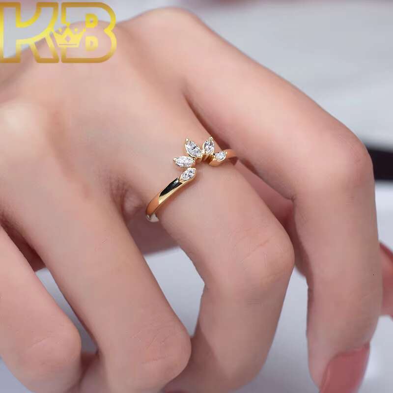 Lab Grown Diamond Engagement Ring Silver 925 Certified IGI Eco Conflict Free Custom Design Wedding Jewelry Wholesale Price