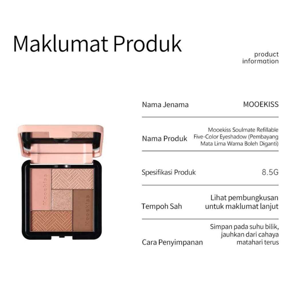 Mooekiss Eyeshadow ltiple Colors One Palette ltipose 8.5g Makeup Cosmetics X250701