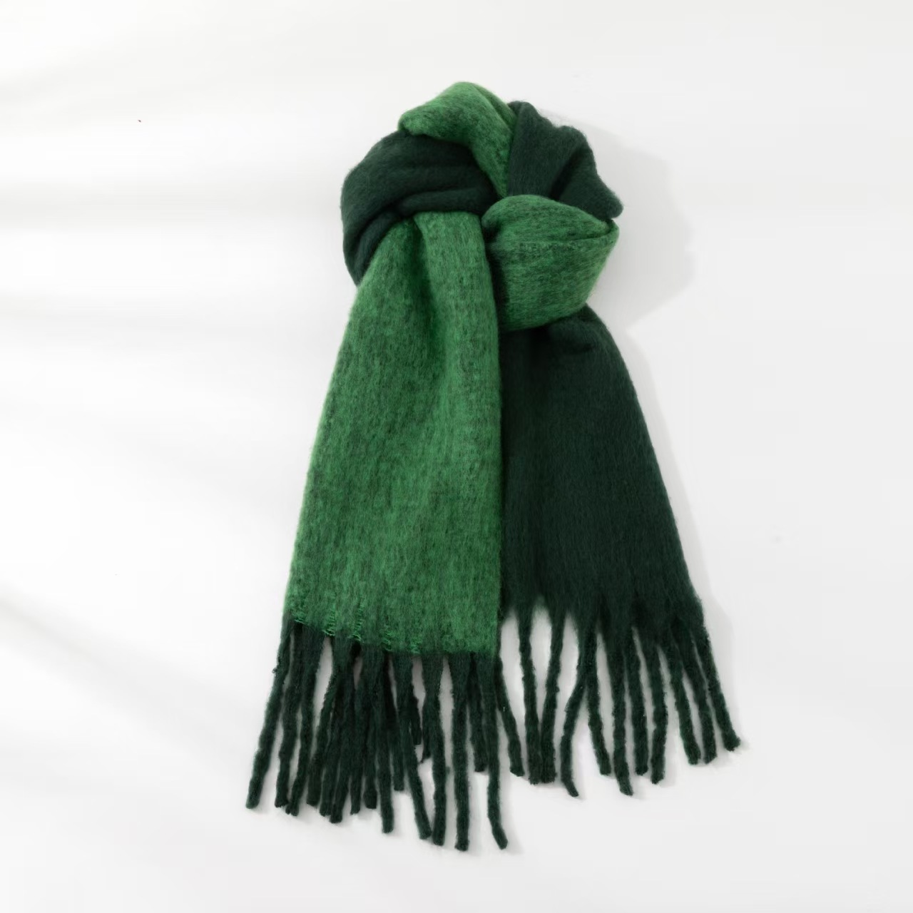 T1108 plaid tassel scarf ladies autumn and winter comfortable versatile neck scarf Korean cashmere