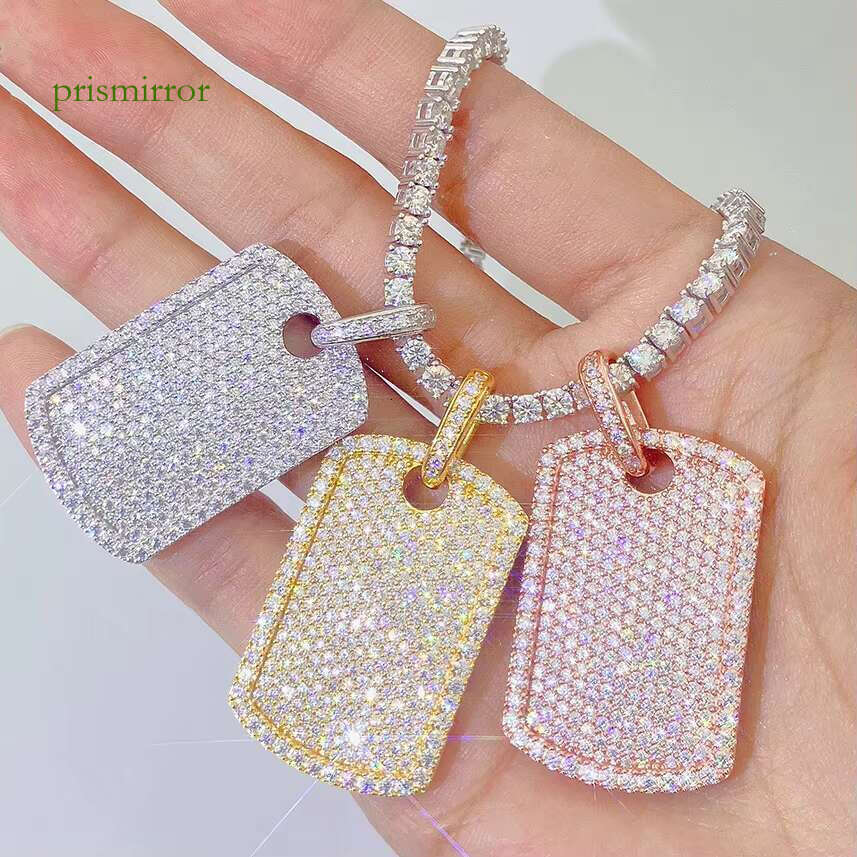 High quality pure sier pyroxene pendant ready for shipment - chilled D-color hip-hop accessory
