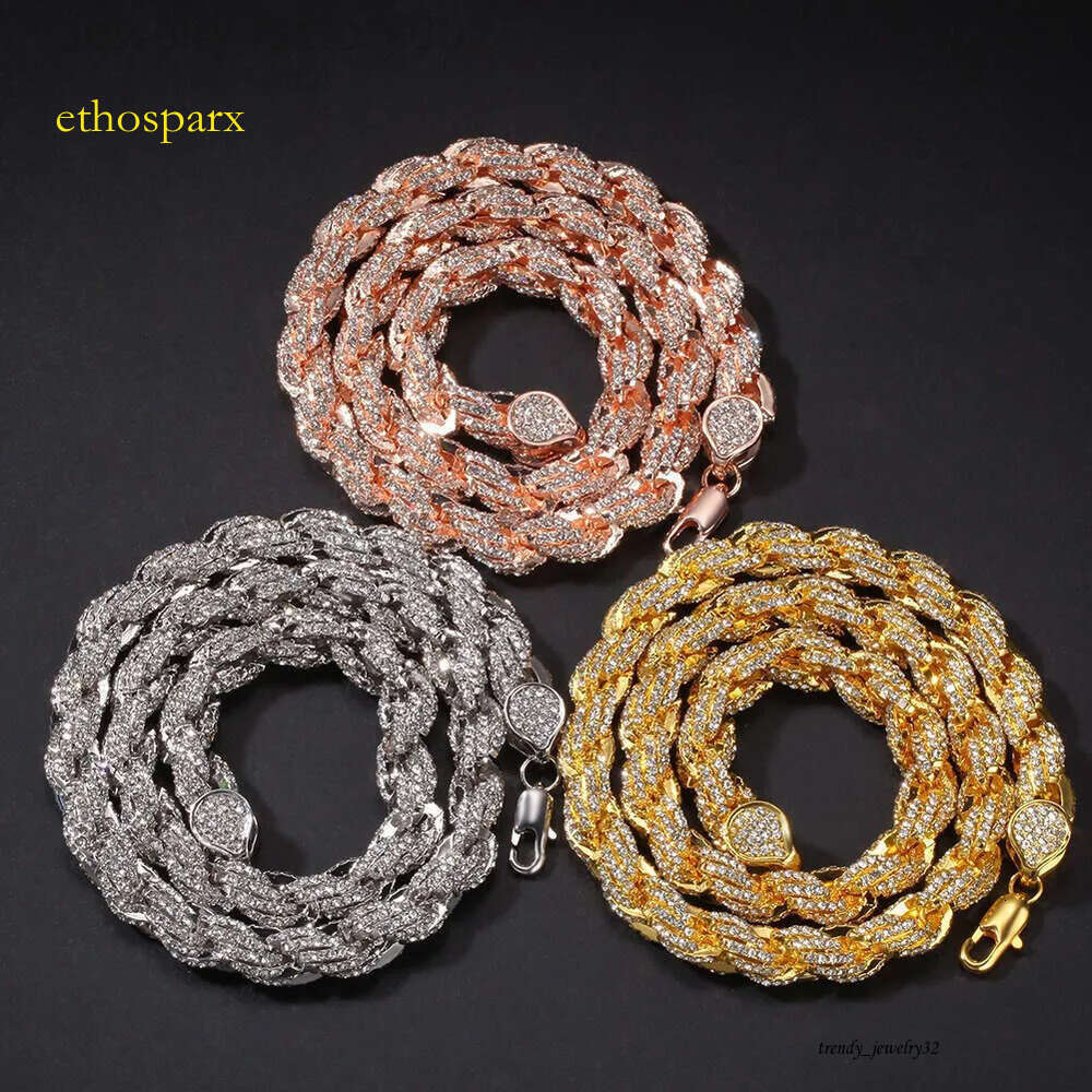 Link Hip Hop Cuban Chain Iced Necklace Ladies