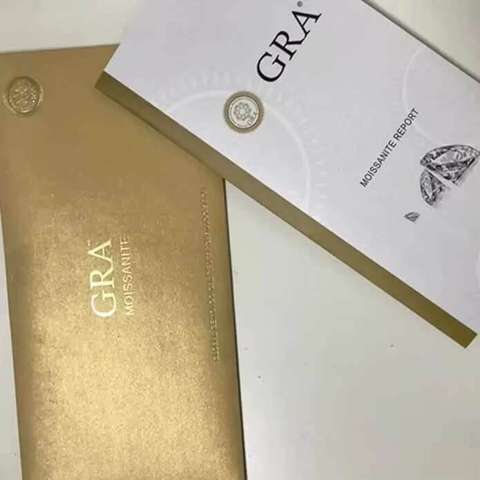 18K White Gold Plated Original 5 Ct Brilliant Cut Diamond Test Past D Color Moissanite Ring for Women Hot Sale Fine Jewelry