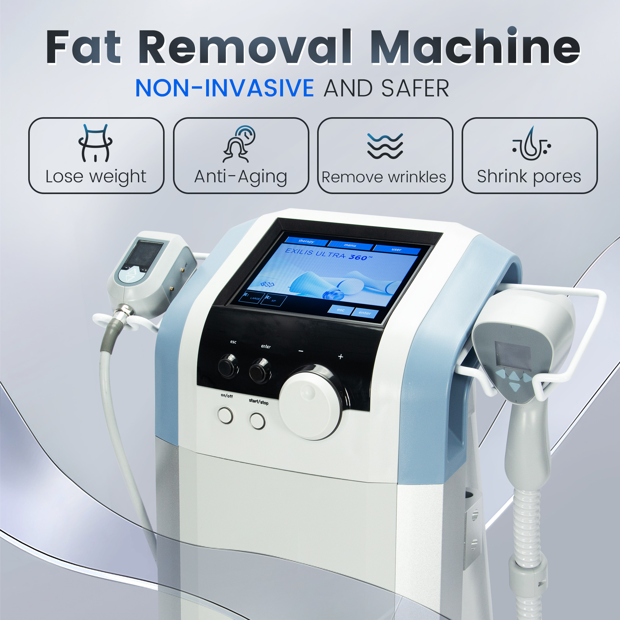 2025 The Latest Model Newly Upgraded RF Skin Firming Machine Degreasing Machine Shrinking Pores Wrinkle Removal No Damage