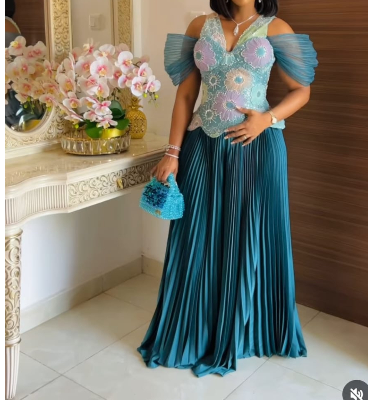 Chiffon A-line Evening Dresses 2025 V-neck 3D Floral Lace Prom Formal Party Second Birthday Engagement Gowns Plus Size Dress For Special Occasions ZJ3