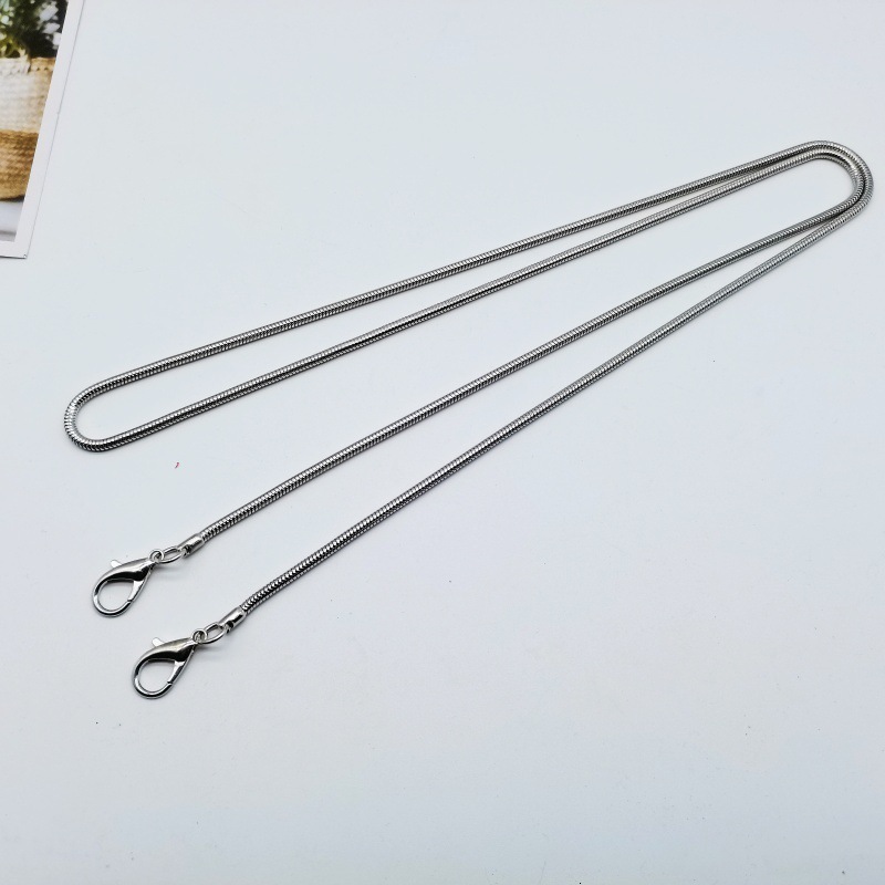 Snake Bone Chain Bag Chain Phone Bag Chain Shoulder Crossbody Bag Strap Metal Chain Bag Accessories