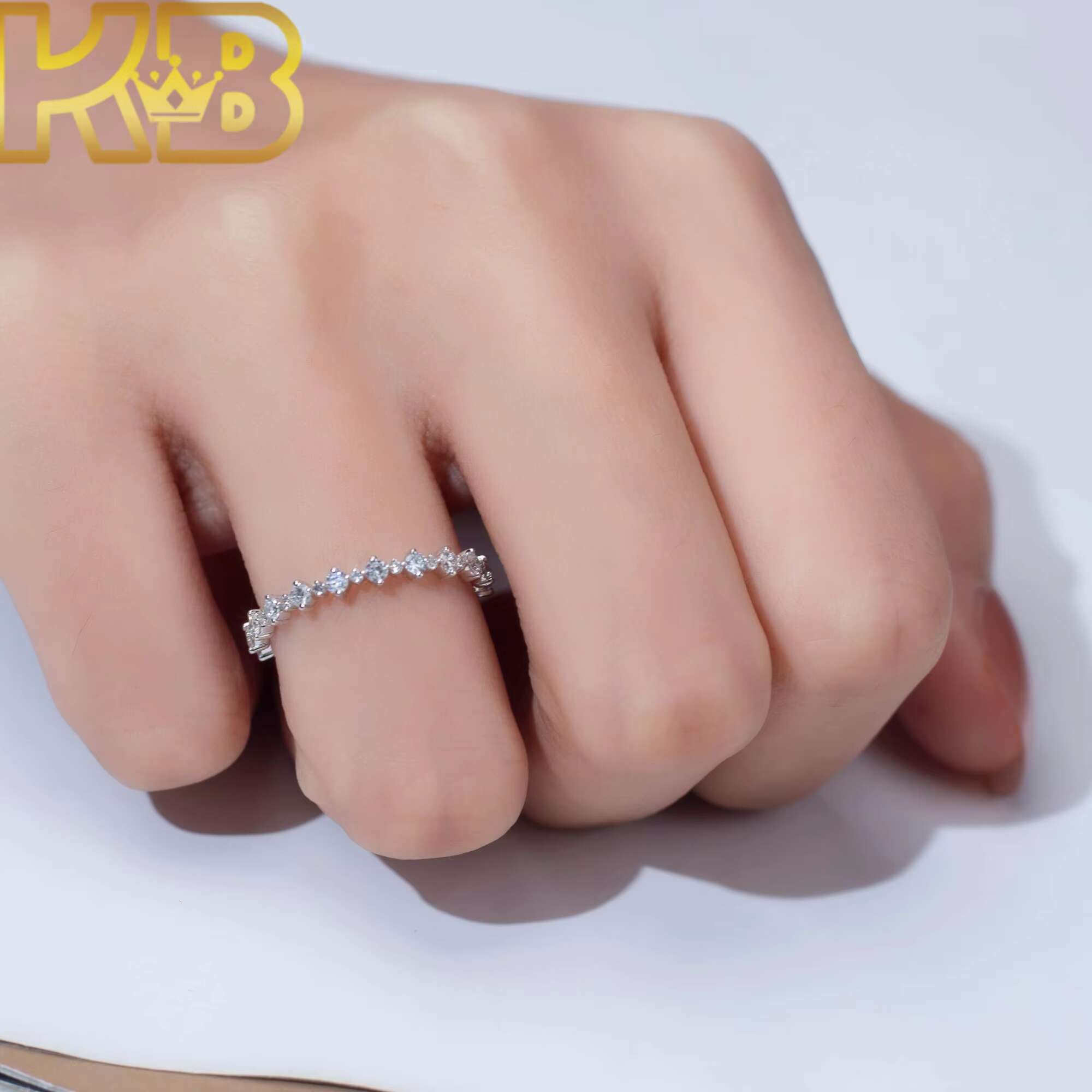 Premium Lab Created Diamonds Bridal Jewelry CVD HPHT Certified IGI 925 Silver Engagement Rings Wedding Bands Fashion Jewelry