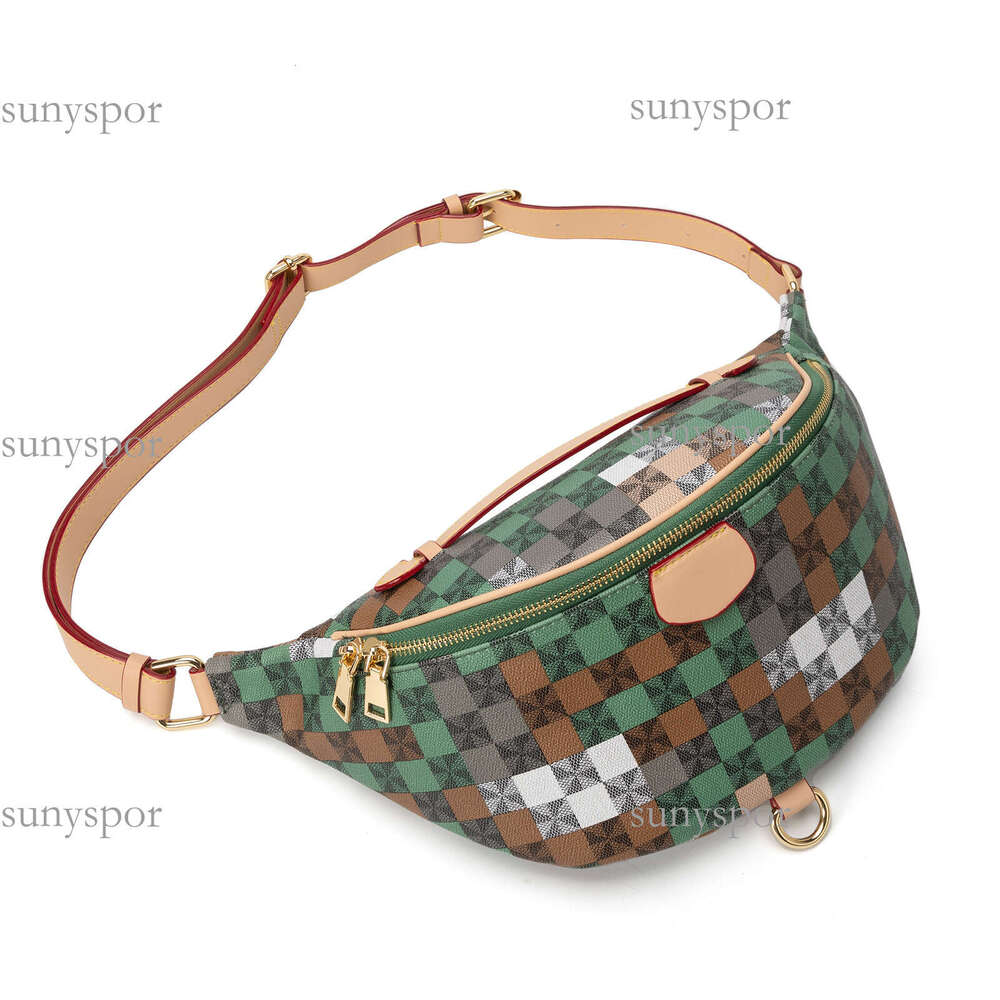 Lacel Urwebin Fashion Large Capacity Printed Chest Women's Front Outdoor Cycling Crossbody Small Waist Bag