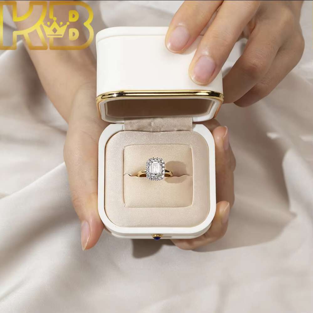 IGI Certified HPHT CVD Lab Grown Round Cut Diamond 2 Carats Jewelry Engagement Wedding Ring for Women