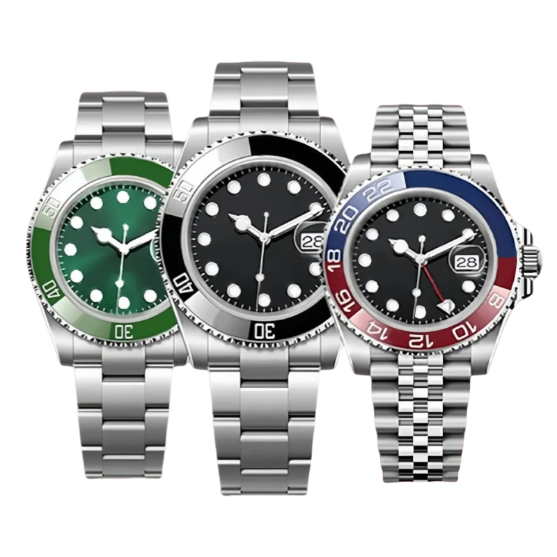 LuxuriousFully automatic mechanical men's watch sports designer watch men's high-quality 904L stainless steel ceramic ring waterproof watch sapphire luxury watch