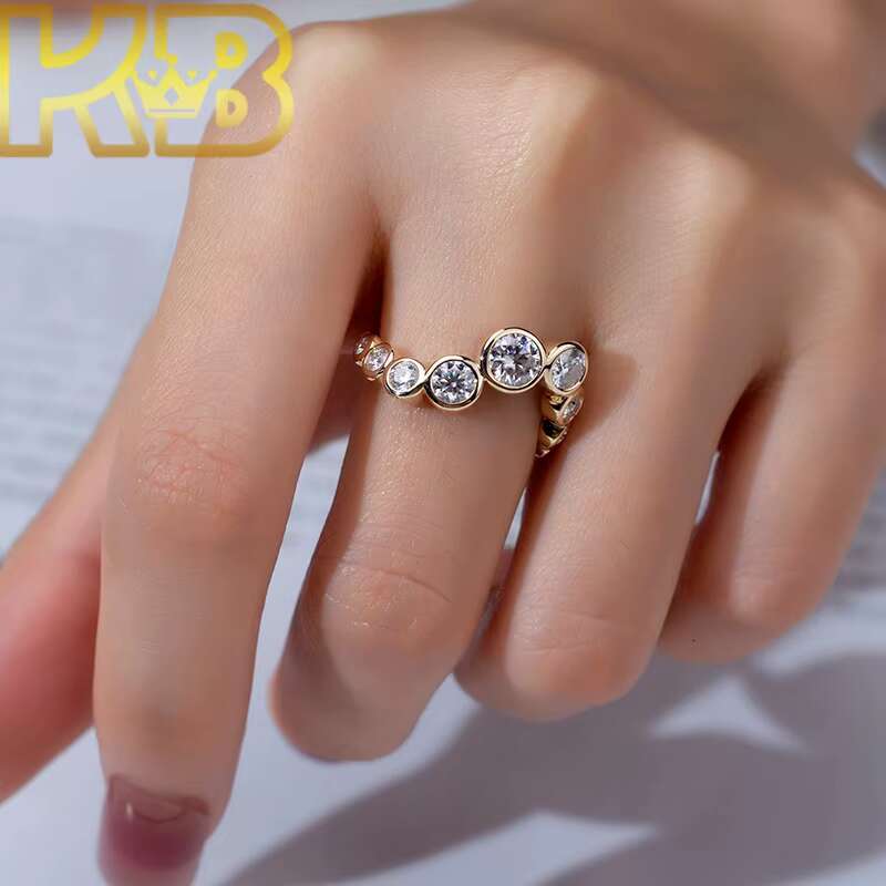 Lab Created VVS1 CVD Diamond Solitaire Ring 925 Silver Affordable Wholesale Lab Grown Diamond Engagement Ring Bridal Jewelry