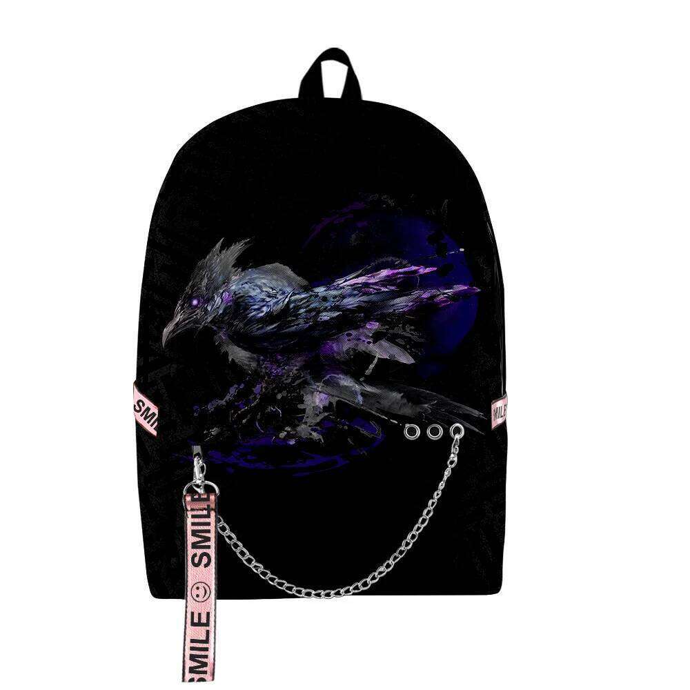 Fashion Novelty Wild Hearts Game 3D Print Student School Bags Unisex Oxford Waterproof Notebook multifunction Travel Backpacks
