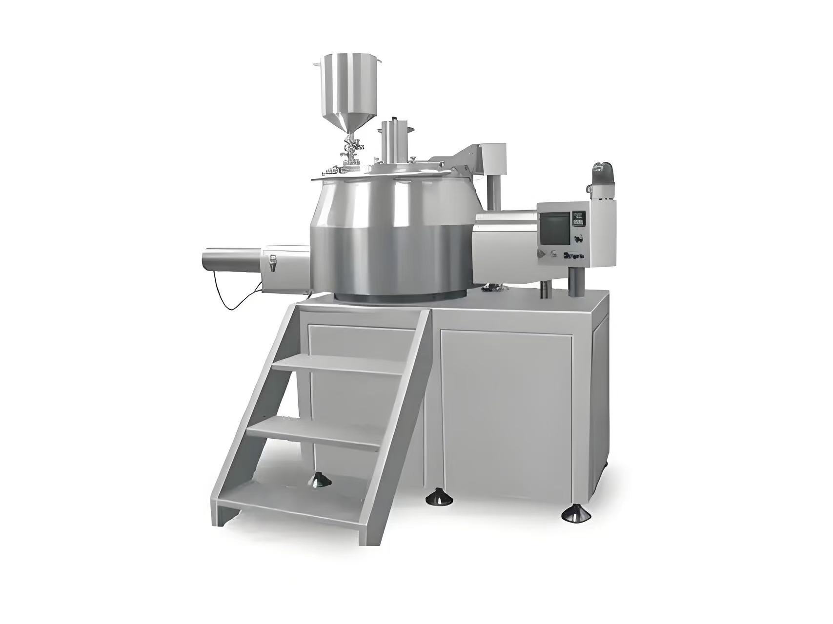 Multifunctional Wet Granulation Machine for Grain and Chemical Powders