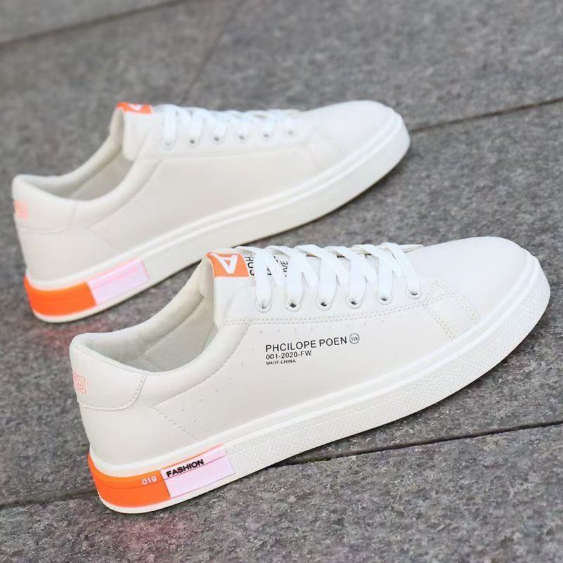 Men Leather Casual Shoes Breathable Walking Flats New Fashion Lace-up Man Designer Sneakers atos De Hombre 4e6d