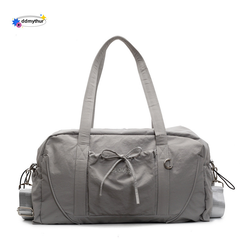 Lightweight Large Capacity Shoulder Crossbody for Women Fashion 2025 Simple Sports Gym Handheld Luggage Bag New Model ddmythur