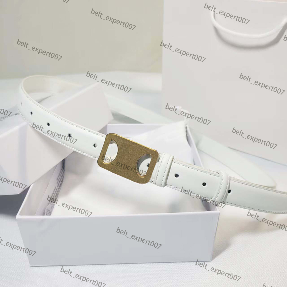 High Quality belts for women designer Cowskin Leather Black Brown White Belt Womens fashion belt Width 2.5cm
