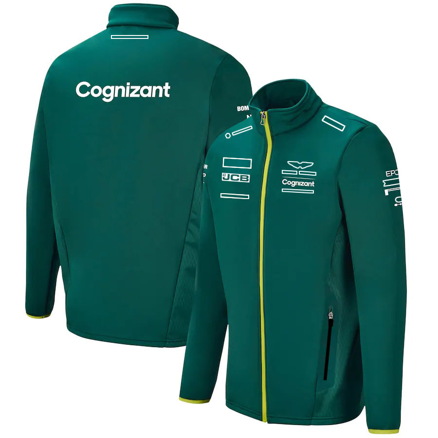 F1 Formula 1 Team Racing Sweater Casual Zipper Sweatshirt Spring and Autumn Car Fans Men's Jacket Hoodie Custom free shipping