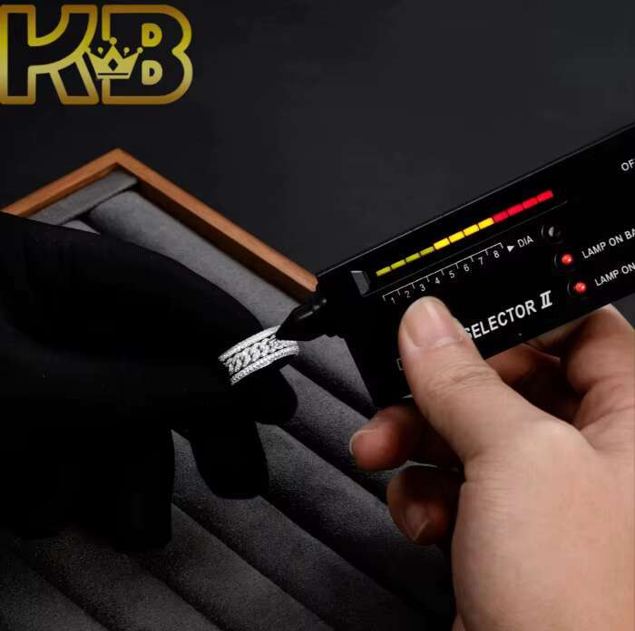 Custom Hip Hop Jewelry Ring 925 Silver VVS Moissnite Diamond Clover Style Gold Plated Ring for Men Women