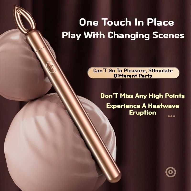 Mini Anal Vibrator for Women Men Prostate Massage Sex Toy 12 Modes Vibrating Buttplug Clitoral Stimulator Adults Bullet Vibrator W250701