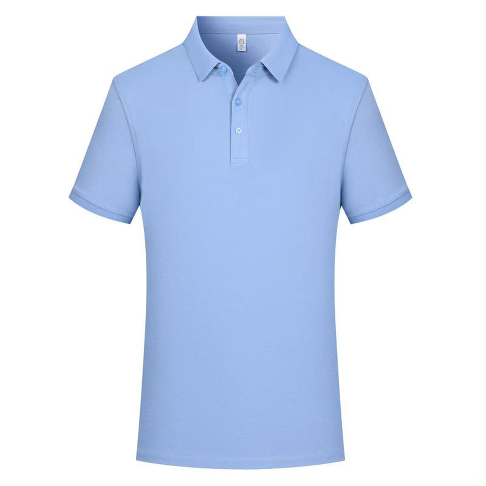 Men's & Women's Short-Sleeve Polo Shirts - Business Casual Style With Lapel