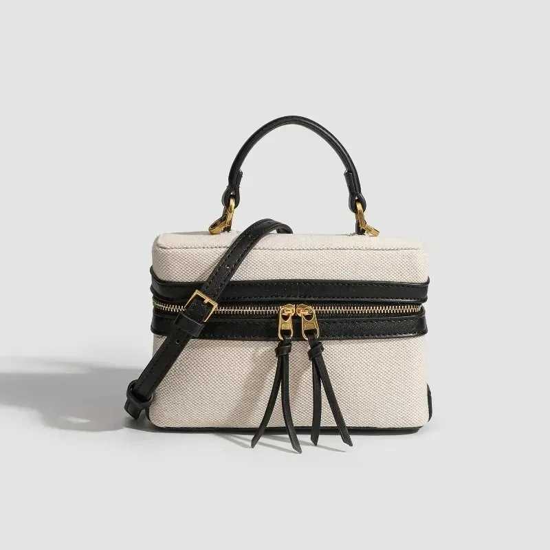 2025 Designer Wen Shoulder Bag Spring Summer Fi Thick Canvas Crossbody Bags Casual Small Purse Lightweight Multi-Pocket M Y250630