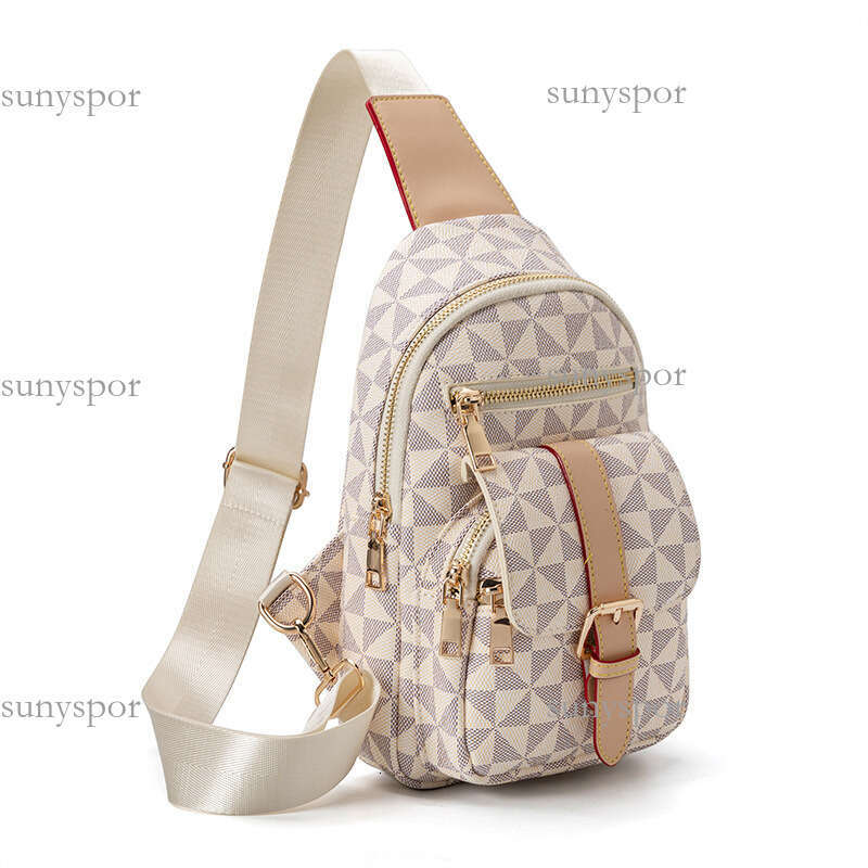 Lacel Urwebin Trendy Women's Chest New Soft Leather Ins Style Front Crossbody Fashion Printed Casual Travel Shoulder Bag
